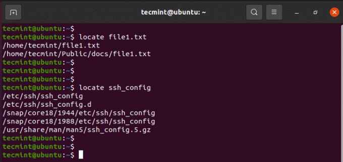 Найдите файлы в Linux