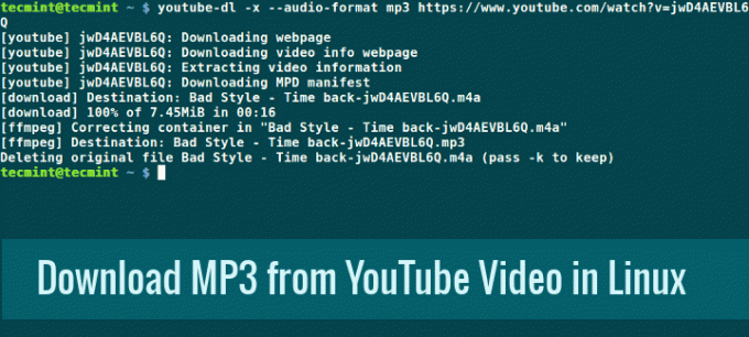 Скачать MP3-трек с YouTube Video