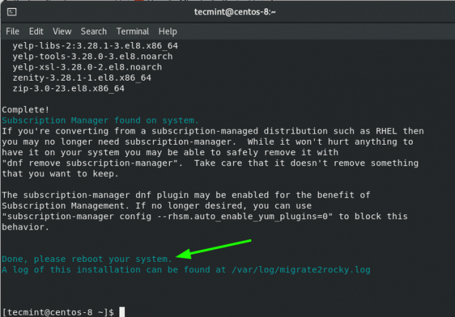 Завершена миграция с CentOS 8 на Rocky Linux