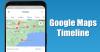 Како проверити временску линију Гоогле мапа на Андроиду