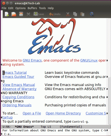 Редактор Emacs