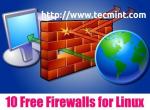 10 firewalls de seguridad de código abierto útiles para sistemas Linux