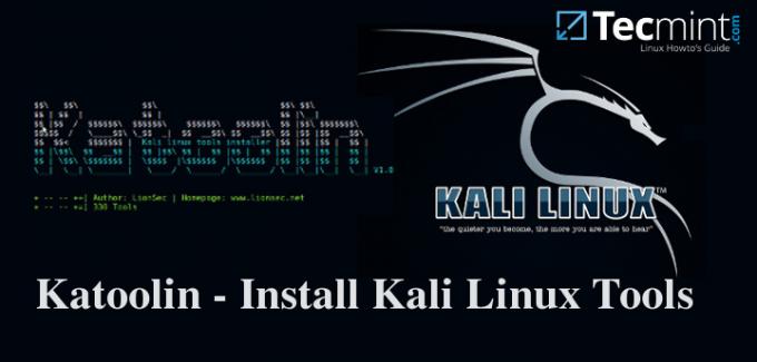 Katoolin - Установка инструментов Kali Linux