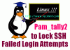 Используйте Pam_Tally2 для блокировки и разблокировки неудачных попыток входа по SSH
