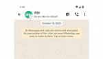 WhatsApp pourrait bientôt commencer à afficher son statut dans la fenêtre de discussion