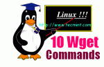 10 Wget (הורדת קבצים של Linux) דוגמאות פקודה ב- Linux