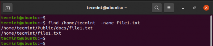 Искать файлы в Linux