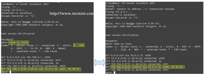 Проверьте таблицу IP-маршрутизации в Linux