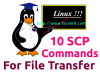10 פקודות SCP להעברת קבצים/תיקיות בלינוקס