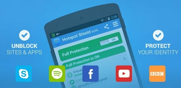 Hotspot Shield VPN i serwer proxy