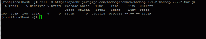 הורד את חבילת Hadoop