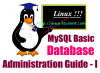 Commandes d'administration de base de données MySQL