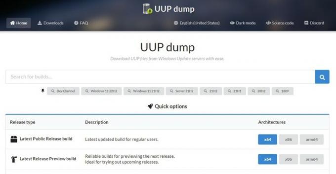 تحميل برنامج UUP Dump لنظام التشغيل windows 11 iso