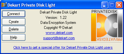 Disk privat Dekart