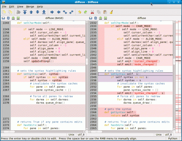 DiffUse - työkalu tekstitiedostojen vertaamiseen Linuxissa