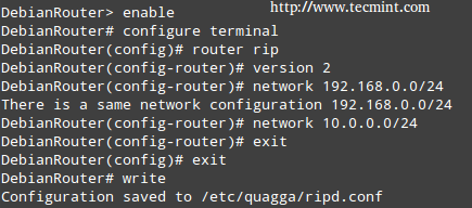 Включить маршрутизатор в Linux