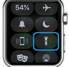 Gebruik je Apple Watch als zaklamp
