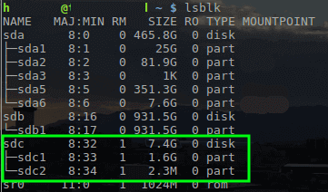 Find ud af USB -enhedsnavn i Linux