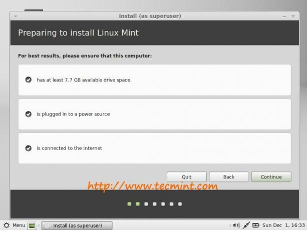 Pregătirea instalării Linux Mint