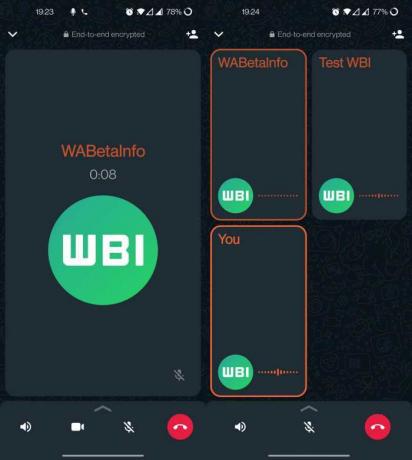 WhatsApp გამოუშვებს ახალ ზარის ინტერფეისს Android-ის მომხმარებლებისთვის