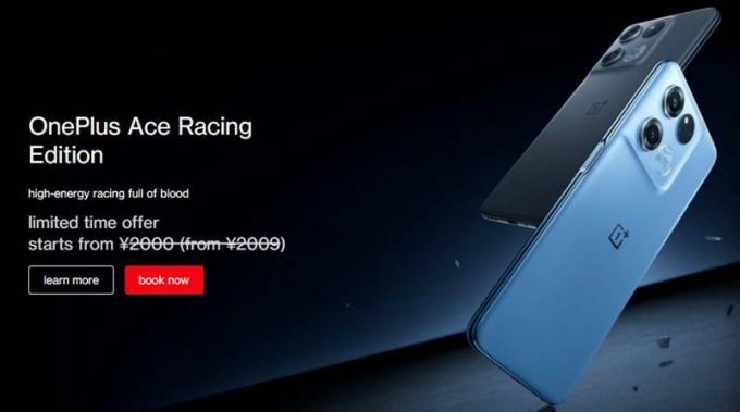 OnePlus Ace Racing Edition a fost lansat cu specificații puternice la buget