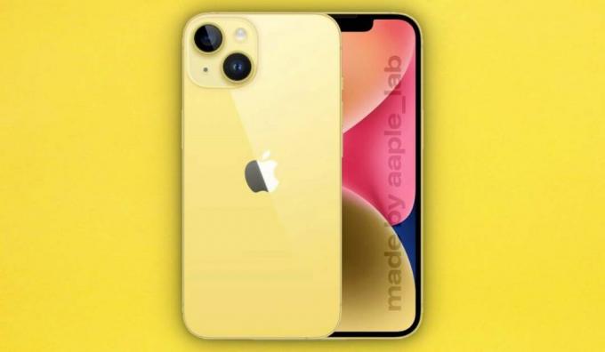 Apple iPhone 14 și iPhone 14 Plus în galben: toate detaliile