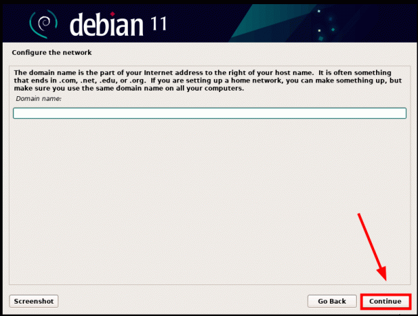 Debian 11-Domänenname