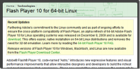 Νέο Adobe Flash 64bit για Linux Έρχεται στις 8 Δεκεμβρίου