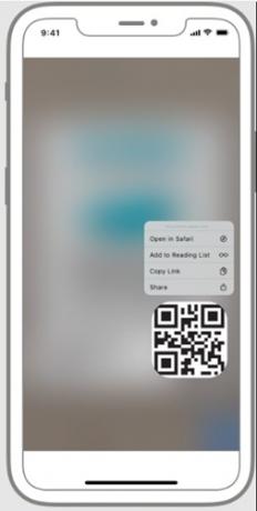 Scan QR-koder fra billeder på din iPhone