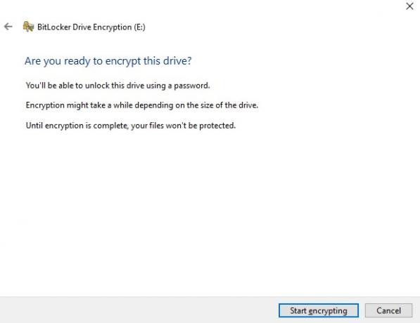 Šifriranje pogona BitLocker Drive Encryption_start
