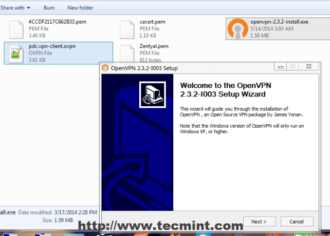 Εγκαταστήστε το OpenVPN Client στα Windows