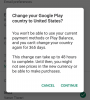 Kako promijeniti zemlju u trgovini Google Play