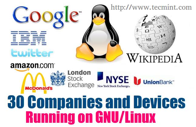 Компании, работающие на Linux