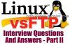 10 고급 VsFTP 인터뷰 질문 및 답변