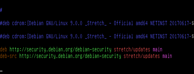 Repozytoria Debiana 9