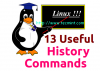 Sila Linuxu „Príkaz histórie“ v Bash Shell