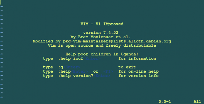 Vi/Vim Linux 편집기