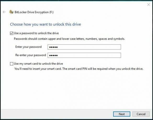 เปิดใช้งานการเข้ารหัสดิสก์แบบเต็มใน Windows 10
