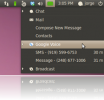 Ubuntu 메시징 메뉴에 Google 보이스 알림 추가