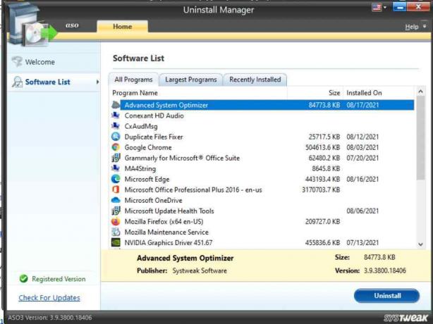 uninstall-manager