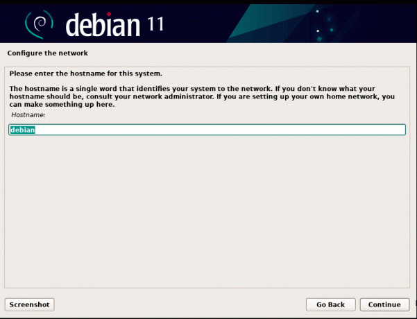 Debian 11-Hostname