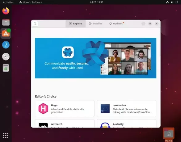 Ubuntu softverski centar