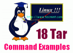 Linux'ta 18 Tar Komutu Örneği