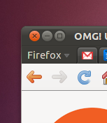 „Firefox 4“ meniu mygtukas
