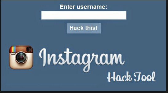 ig-хак. Инструмент для взлома паролей Instagram