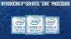 Na koncu Intel napoveduje svoje osme generacije Coffee Lake namiznih procesorjev