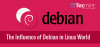 Vpliv Debiana v odprtokodno skupnost Linuxa