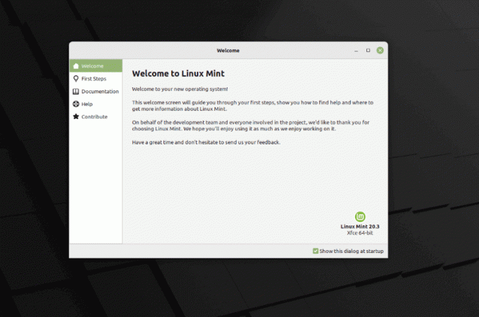 Linux Mint Bine ați venit