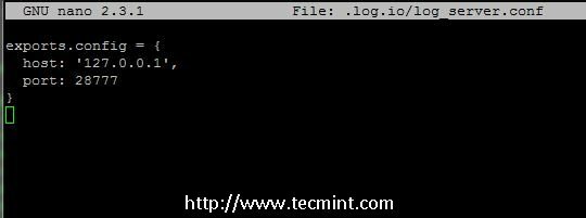 Configurar registros do Linux