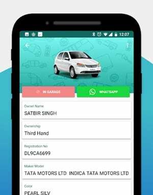Come trovare informazioni sul veicolo indiano su iPhone